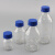 蜀牛蓝盖试剂瓶100-20000ml螺纹口玻璃丝口化学广口样品实验棕色 1L(1000ml)透明黄盖高硼料