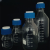 流动相液相溶剂瓶液相色谱试剂瓶HPLC瓶2505001000ml蓝盖试剂瓶 100ml透明含盖2孔