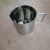 316L不锈钢量杯烧杯筒实验室制药一体式水瓢取样勺316 定做特氟龙量杯
