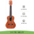 TOM尤克里里T39Pro全桃花心木单板乌克丽丽小吉他初学者入门ukulele 23英寸 S1全沙比利-无界系列
