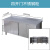 整体厨房不锈钢工作台 面操作打荷储物柜商用灶台水槽定做304 长160宽55高80 平面柜