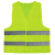 反光背心建筑施工安全服荧光反光马甲道路环卫反光服可印 过肩拉链：桔红色