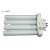 德国品质定制 HILAMP台灯YDW18-HRR灯管FPL18EX-N广州开林3波长形昼白色三 FPL9EX-N PL-9W 白其它
