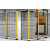 密孔烤漆护栏工厂车间自动化设备机械臂安全隔离围栏网机器人护栏 2米高1.5米宽单开门