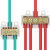 T型接线端子大功率线夹电线分线器接线柱快速接头卡子导线 T型丨铜铝通用丨1-6平方丨T06