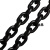 吊链g80锰钢起重链条吊索具葫芦链条吊钩手拉葫芦链铁链收放吊具ONEVAN 5吨Φ13mm(一米) 白色