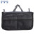 稳斯坦 W5087 双拉链手提收纳包中包 多功能储物包杂物整理置物袋工具包 黑色