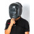 米囹适用手持式电焊面罩半自动焊帽氩弧焊工塑料防水加厚焊接焊机脸部 面罩(+8号镜片2黑2白)