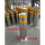 加厚不锈钢防撞柱挡车路桩可移动路障立柱钢管反光警示柱304材质 304材质(159管1.5厚)60高