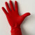 杀鱼手套水产专用手套1防滑乳胶手套防滑防水加厚家务使用清洁约巢 红色纯胶M号(大部分女性使用) 十双