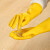 南洋牛筋乳胶手套工业耐酸碱橡胶天骄胶皮手套清洁打扫黄色加厚耐磨男女通用 南洋加厚 5双 XL码 加大号