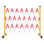 电梯维修护栏伸缩折叠布艺围挡施工安全围栏三折布艺警示隔离围 国标 1.2米高*3米长红白 加厚