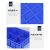 京酷KINKOCCL周转箱长方形塑料盒零件盒分格箱多格箱螺丝盒分类盒收纳盒分格箱小8格L380*W280*H85mm