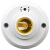 声光控开关灯座楼道感应延时E27螺口明装LED自动声控节能灯头 声光控吸顶灯18W