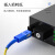 双下（SUAXUA）分光器1分8电信级SC/upc单模光纤分路器OBD多路盒式1比8尾纤PLC光分路器1个 SX-QA603