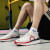 HKZM361官方2023新款男女运动鞋防滑耐磨稳定支撑百搭青少年健身休 红色 36