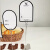 冰禹 BYjq-128 价格标牌支架 商品展示POP广告夹 超市面包蛋糕店标签夹 银色10cm