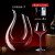 RCOMS1950 红酒杯套装 水晶玻璃高脚杯葡萄酒杯酒具套装 U型醒酒器+酒杯+杯刷+海马刀