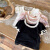 福临童子 FULNTZI夏季女童短袖T恤宝宝网红洋气儿童个性潮牌韩版蕾丝提花半袖 粉红色 80cm