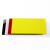 上柯 B2788 亚克力告示牌广告牌展板 1.2mx2.4mx5mm(黄色)