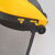 金属网防溅面罩防冲击面屏面罩园林配机割草机防护面罩 每箱50套 铝支架+丝网面屏+塑料帽