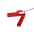 苏识 可调节钢缆安全锁具绝缘万用阀门锁直径3.5mm长度2.4mm AC-05红