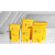 垃圾桶脚踩果皮箱医院用小黄色诊所废物脚踏式垃圾箱大号 20生活垃圾桶-加厚 灰色