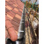 美克杰定制屋檐雨水槽加厚加大2.0铝合金型材天沟排水槽阳光房屋面雨水 棕红色