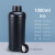 水杉1L黑色配铝箔垫片盖圆瓶取样瓶化工避光瓶聚乙烯包装瓶1千克