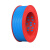 德力西（DELIXI）电线电缆线电源线铜芯家用电线  BV1.5  蓝（百米）/盘