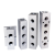 分铝合金多直通接头分气管路路分流气路气管排分配器铝合金排气气 紧凑-T型5位7孔