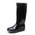回力雨鞋户外钓鱼防水不易滑雨靴耐磨水鞋 838黑色高筒加棉 43码 