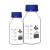 定制适用蓝盖试剂瓶 丝口瓶 玻璃瓶 试剂瓶 剂瓶100 250 500 10 蜀牛牌透明100ml