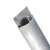 DS 铝合金线槽 10号加厚款 1米/根 壁厚1.1mm 半圆弧形地面压线槽