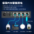 慧谷 POE光纤收发器千兆1光4电POE+1光1电 多模双纤 光电转换器 电信级 SC接口 550m 1对价