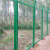 围栏栅栏护栏养殖围栏双边丝护栏安全防护网铁丝网高速公路护栏网 框架1.8米X3米X丝粗4.5mm+立柱