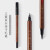 日本三菱（Uni）双头秀丽笔便携科学亲子毛笔硬笔书法练字美工笔软头毛笔 302N软笔+硬笔书法两用子毛笔