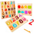 TOI拼图3d立体卡通宝宝数字母儿童3到6岁三岁积木男女孩玩具 形状认知板