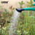 安赛瑞 大容量洒水壶 长嘴浇花壶 园艺种植洒水工具 绿色 5L 5E00220