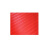 蜀华普森 细条纹绝缘橡胶板 厚5mm×宽1m×长10m，红色，耐压15kv
