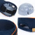 代尔塔 DELTAPLUS 102110轻型防撞安全帽7cm 防砸防撞减震透气 工业流水线 1顶 蓝色