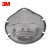 3M 8247CN防尘口罩 防雾霾防花粉防有机蒸汽异味 KN95头带式劳保口罩 20只/盒 灰色 标准