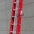 适用于玻璃钢绝缘伸缩梯子直梯升降云梯拉梯电工消防工程梯子两节延伸梯 12级闭合3.85米升起高度6.5米
