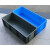 物流周转箱塑料欧标EU灰色胶箱养鱼养龟收纳水果蔬菜筐框加厚 EU400*300*175mm 蓝色 无盖