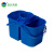白云清洁（baiyun cleaning）AF08060 轻便式榨水桶挤水桶 16L柞水桶-蓝色