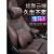 博紫适用于维 22-24款国产宝马X5L/X5专用头枕原装款腰枕颈枕新3系5 U型枕 宝马标头枕(干邑色) 1个