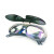 勋狸粑添新焊友电焊眼镜 劳保平光镜焊工专用电焊眼镜牛皮面罩 可拆卸焊 添新-1付-浅色眼镜