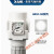 SMC型气泵空压机调压阀AR2000/3000气动减压阀调节稳压气压可调式 AR40-04E(内置表式)