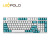 Leopold 利奥博德 FC980M OE版OEM高度98键单模双模蓝牙机械键盘极星流星 Summer 单模有线OE版 樱桃茶轴
