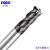 SKAK钨钢铣刀 HRC55度标准长或柄加长多功能平底铣刀 CNC数控锣刀 5.0*6D*50L
